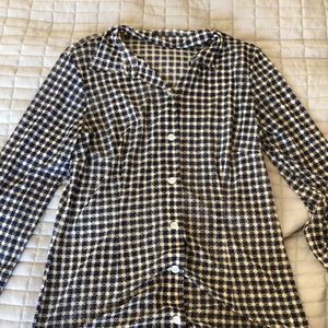 NWOT sheer blouse